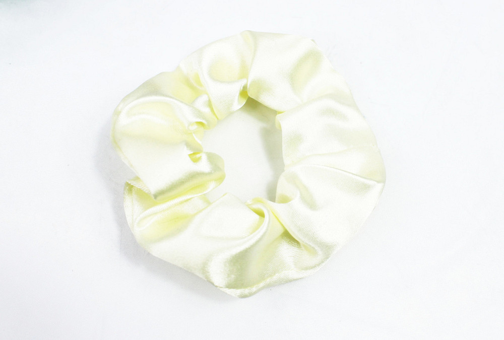 Резинка для волос атласная Молочный Харьков - изображение 1