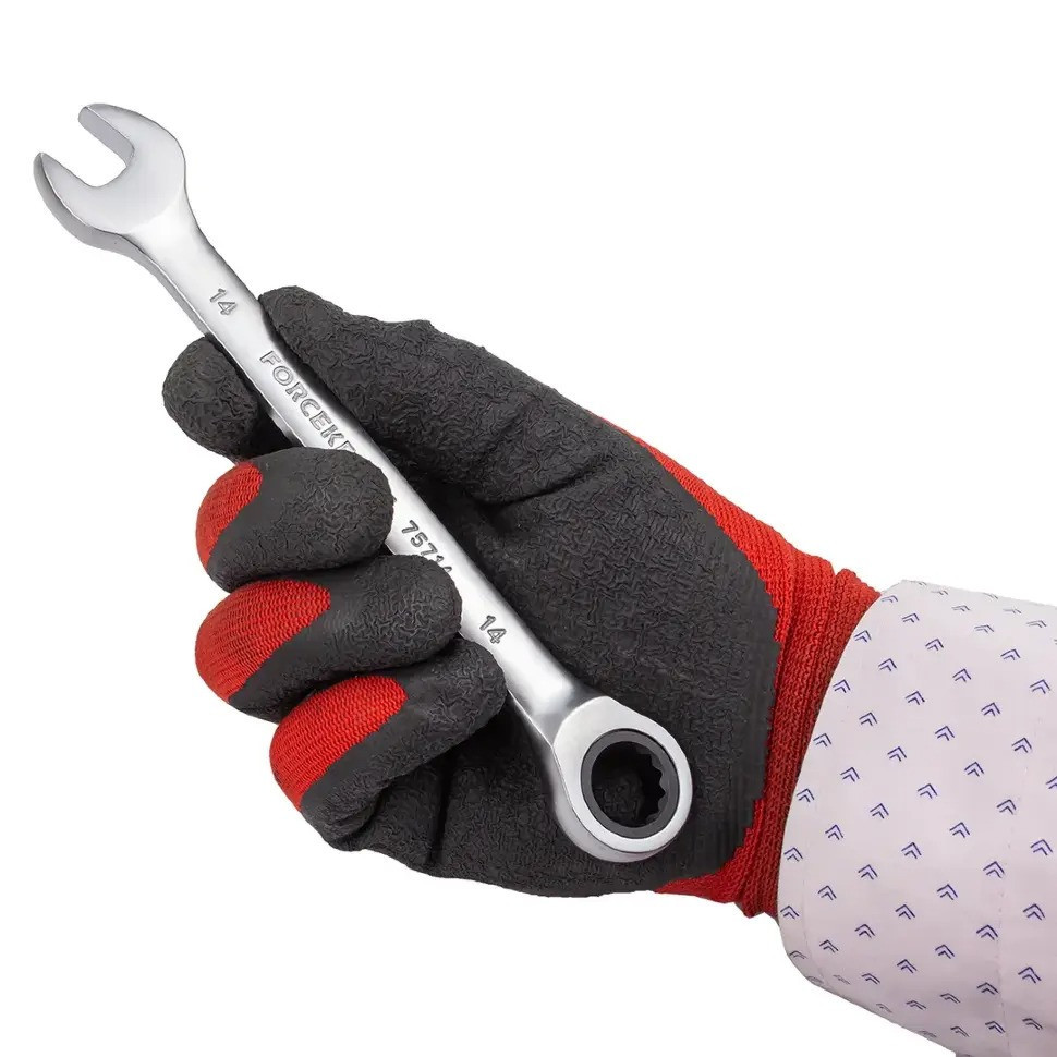 Набір ключів тріскачових 22пр. (6-32мм) FORCEKRAFT FK-10341 Одесса - изображение 4