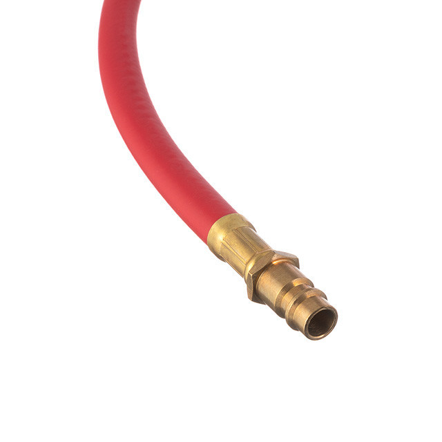 Шланг гибридный, профессиональный, 20 атм, 6×11 мм, 20 м, с латунными быстроразъемными соединениями, STORM INTERTOOL PT-1762 Киев - изображение 4