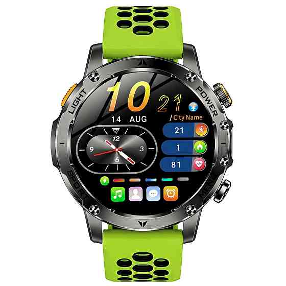 Розумний смарт-годинник Smart Power Ultra Venom Green (3 ремінці) Вінниця