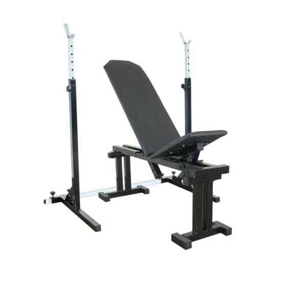 Лавка для жиму регульована 40 на 40 мм + Стійки під штангу 50 на 50 мм Київ