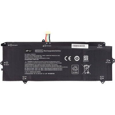 Аккумулятор для ноутбука HP Elite X2 1012 G1 (MG04) 7.6V 5000mAh PowerPlant (NB461745) Винница - изображение 1