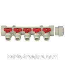 Коллектор полипропиленовый Kalde на 5 выхода RED&BLUE
    
            
                Колектор поліпропіленовий Kalde на 5 виходу RED&BLUE
  Харьков