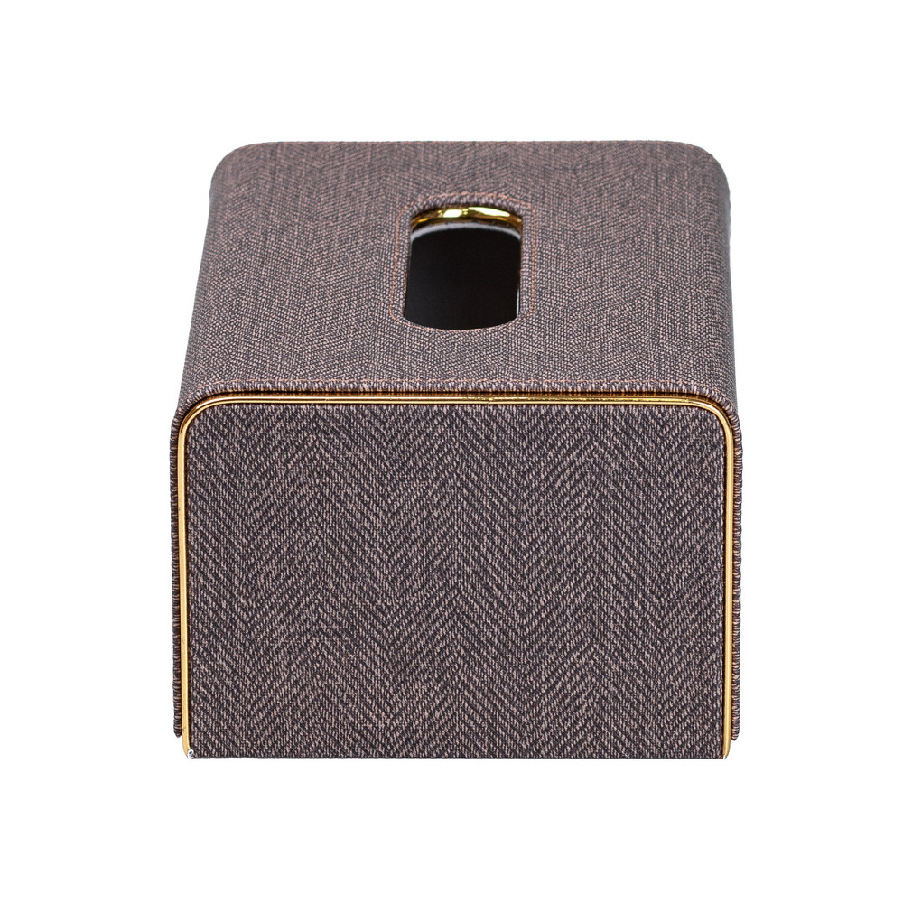 Yiwu Серветниця горизонтальна 21х13х9 см для серветок на стіл Коричневий HP-3-118BR Коломия - фото 4