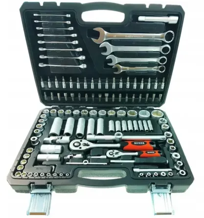 Набір інструментів BOXER 121 шт. – комбіновані ключі в ударостійкому кейсі Львів