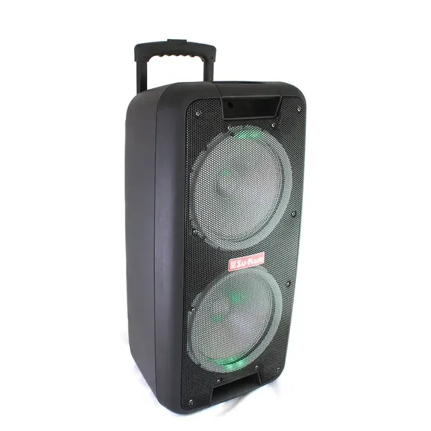 Портативная колонка Su-Kam 1010 + 2 микрофона + BT 12v220v Коломыя - изображение 3