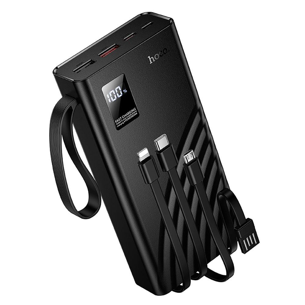 Портативный аккумулятор Hoco J155 Shine 20000mAh с 4 кабелями Киев - изображение 1