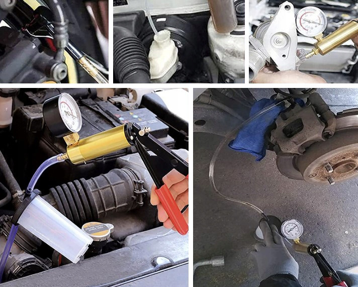 Ручной вакуумный насос давления с принадлежностями и чемоданом Xtrobb (8743) Нововолынск - изображение 7