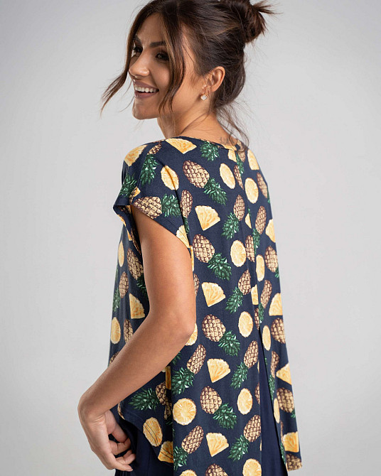 Туника с накидкой, для кормления - шлейки отстегиваются Nicoletta 7379 L Киев - изображение 4