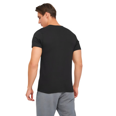 Футболка Kappa T-shirt Mezza Manica Girocollo K1305 Nero чорний XXL (8052394816172) Винница - изображение 2