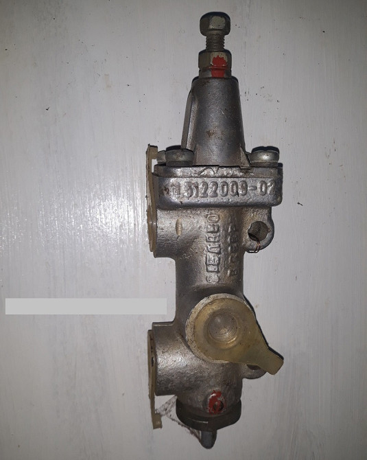 Кран керування тиску системи накачування шин у зборі УРАЛ, КРАЗ. 11-3122009-02 Харків - фото 1