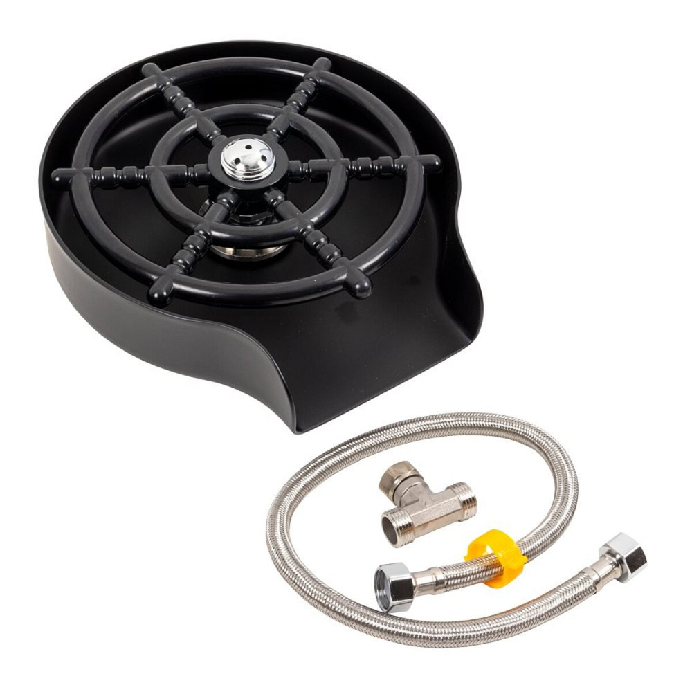 Ополіскувач склянок,чашок на раковину Platinum CW-2 PVD чорний Коломия - фото 1