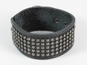 Браслет кожаный широкий Киев - изображение 1