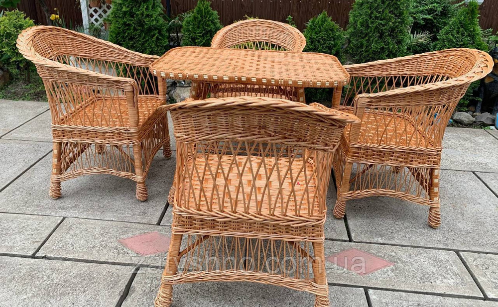Набір садовий стіл і крісла Київ - фото 2
