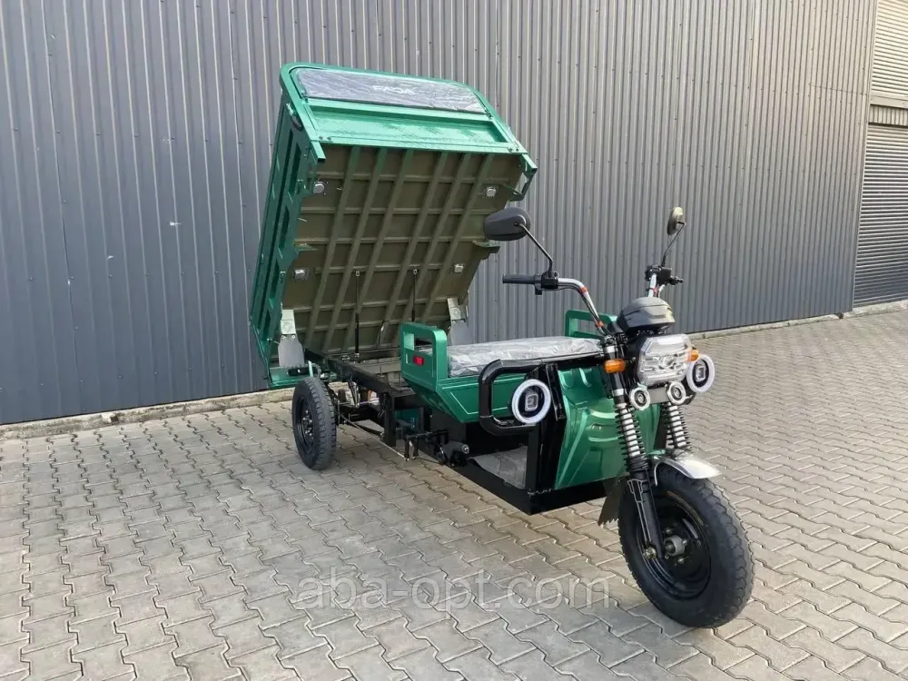 ЕЛЕКТРИЧНИЙ ВАНТАЖНИЙ ТРИЦИКЛ FADA БІЗОН 1800W-72V-58Ah Шини: 12"/12" купити в інтернет-магазині Одеса - фото 2