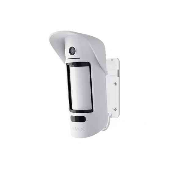 Вуличний датчик руху з просунутим захистом від маскування та імунітетом до тварин Ajax MotionCam Outdoor (PhOD) з фотофіксацією по тривозі та за запит Київ