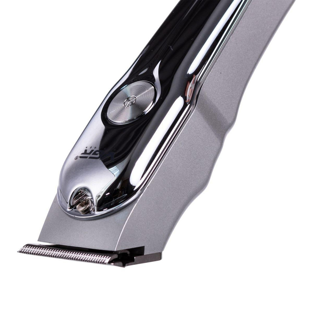 Аккумуляторная машинка для стрижки волос VGR V-071 серебристая Киев - изображение 3