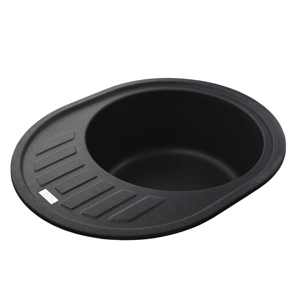 Гранитная мойка Globus Lux ARNO графит 650х500мм-А0001 (000022543) Киев - изображение 2