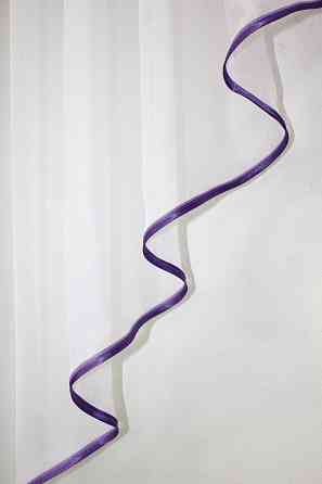 Кухонная занавесь (285х170см) цвет сиреневый с белым 00к 59-338 Киев