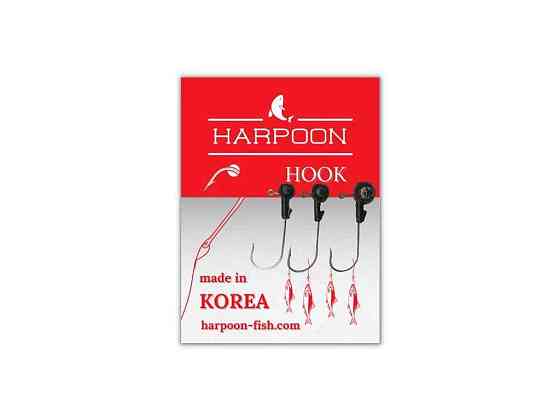 Джиг-головка 5,7,10г №4/0 (3шт/уп) ТМ HARPOON Київ