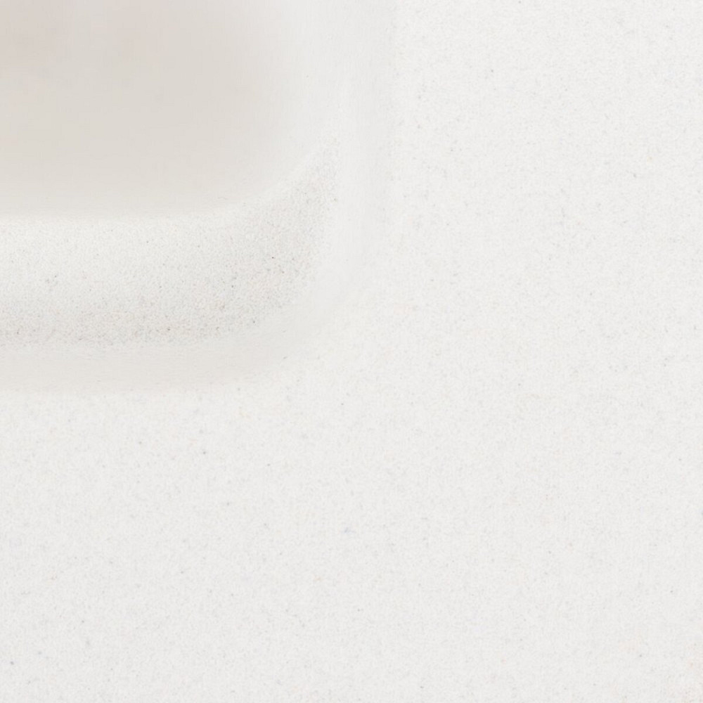 VALESO Гранітна мийка для кухні VALESO NIKA 7545 матова Білосніжний Киев - изображение 6