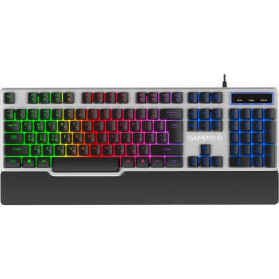 Клавіатура GamePro GK599 Stinger USB Grey (GK599) Вінниця - фото 1