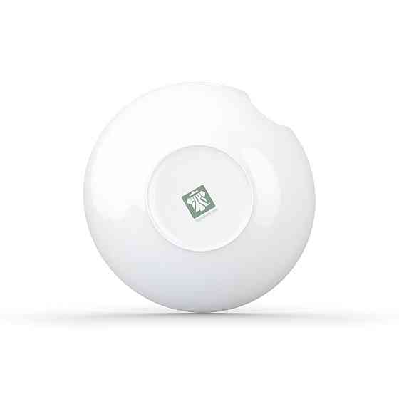 Набір з двох надкушених дрібних тарілок Tassen, 18 см, порцеляна Рівне