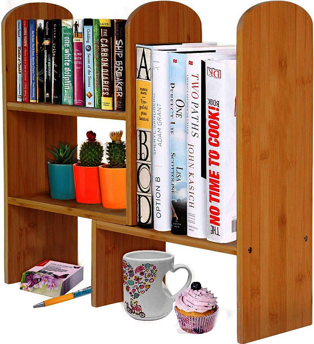 Книжкова полиця настільна "Булгаков" мускат Миколаїв - фото 1