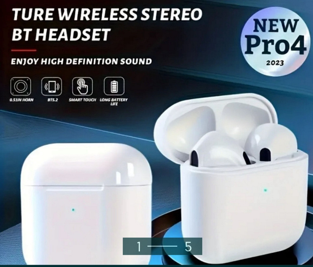 Безпроводные Наушники: TWS Pro 4 White. Харків - фото 1