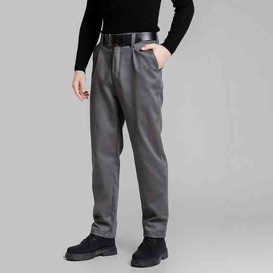 Штани Pobedov котонові чоловічі темно-сірі, Штани Pobedov Gentle темно-сірі Київ