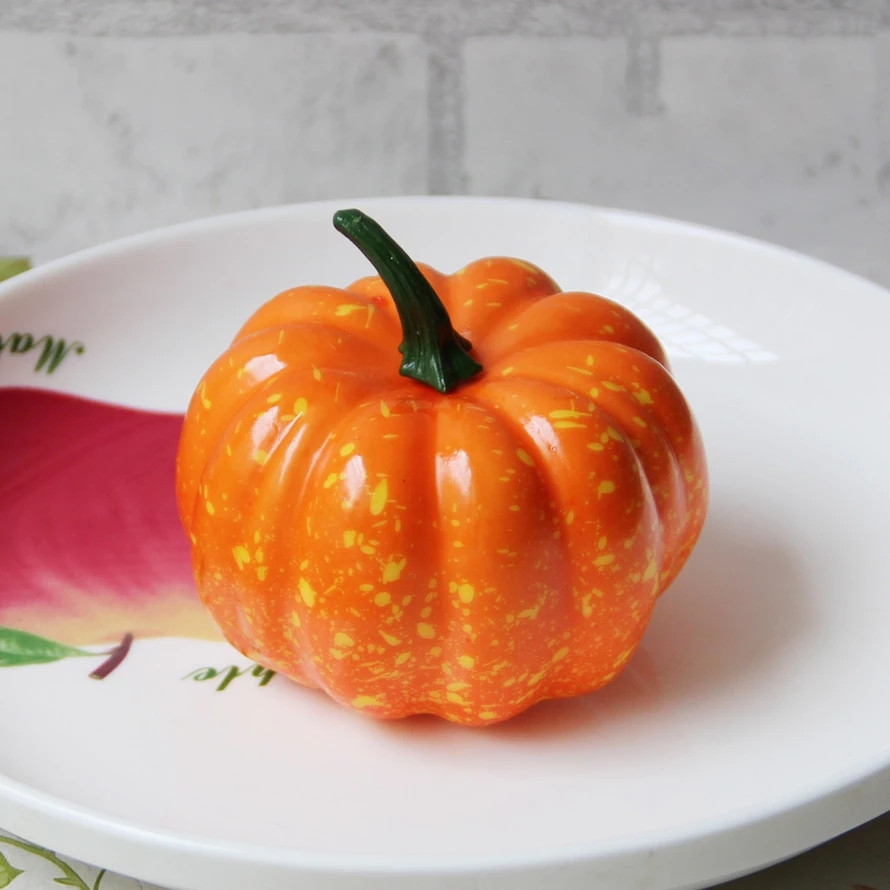 Тыква на Хэллоуин маленькая 8 см оранжевый Киев - изображение 4