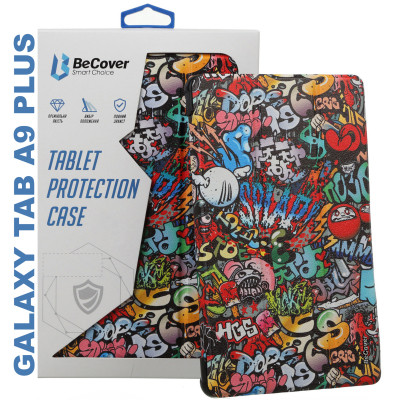 Чохол до планшета BeCover Smart Case Samsung Tab A9 Plus SM-X210/SM-X215/SM-X216 11.0" Graffiti (710314) Вінниця - фото 1