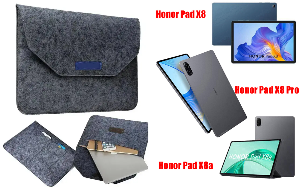 Сумка Wool из войлока для планшета Honor Pad X8, Pad X8 Pro, Pad X8A Киев - изображение 1