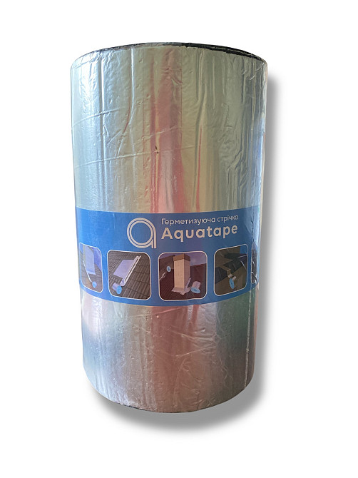 Герметизуюча стрічка Aquatape, Alu, 150мм x 10м Харків - фото 1