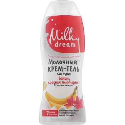 Гель для душу Milky Dream Банан і червона плюмерія 300 мл (4820205301940) Вінниця