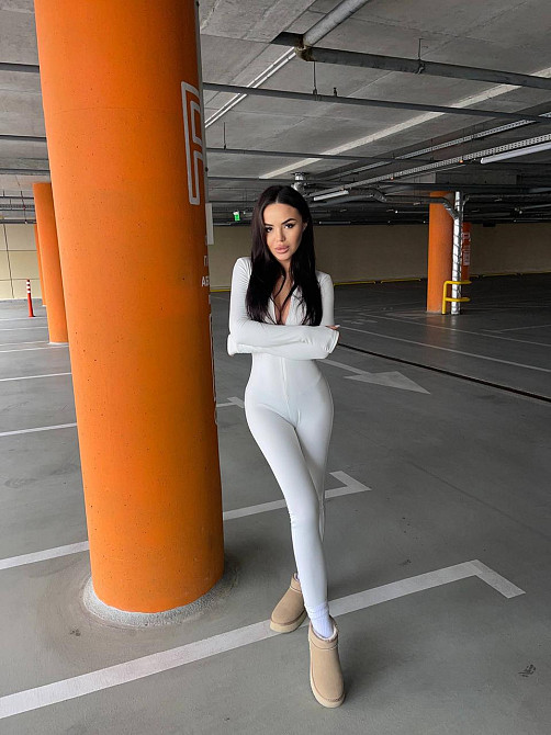 Женский утепленный облегающий комбинезон термо на флисе Молочный, 46/48 Одесса - изображение 10