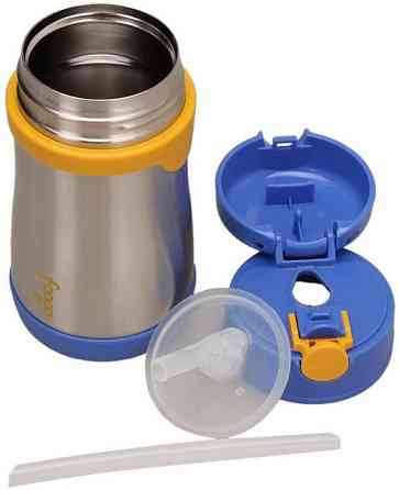 Детская Термокружка для напитков 290 мл с трубочкой Thermos 'Foogo
