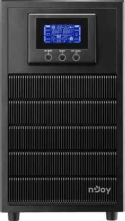 ДБЖ NJOY Aten Pro 3000 (PWUP-OL300AP-AZ01B), Online, 4 x Schuko, USB, LCD, метал Чорний Харьков