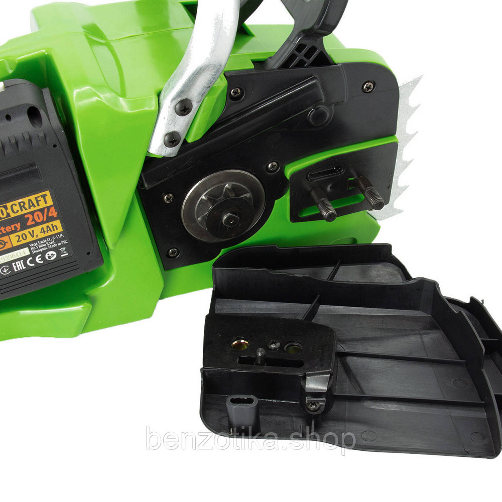 Акумуляторна ланцюгова пилка Procraft PCA40/2 (20В, безщіткова, без АКБ та зарядного пристрою) — пот Київ - фото 6