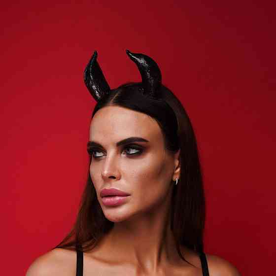 Рога дьявола маленькие, Черные OKOVA Sex Aura Киев