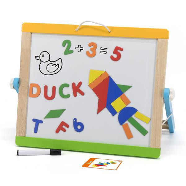 Дошка магнітно-маркерна Viga Toys на підставці (44545) Харків - фото 11