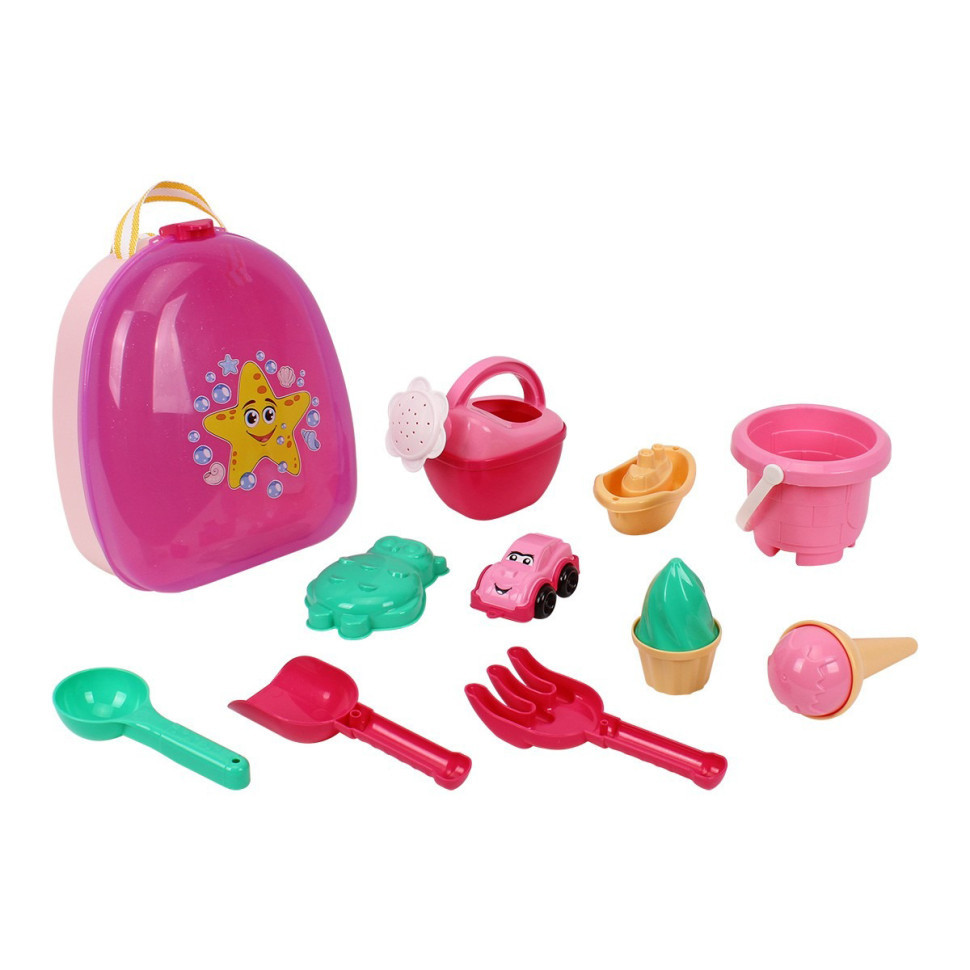 Набор для игры в песочнице 0310TXK рюкзачок 13 элементов Винница - изображение 1