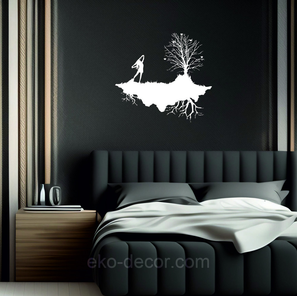 Декоративное настенное Панно «Дерево», Декор на стену 90*83 см, Белый Киев - изображение 7