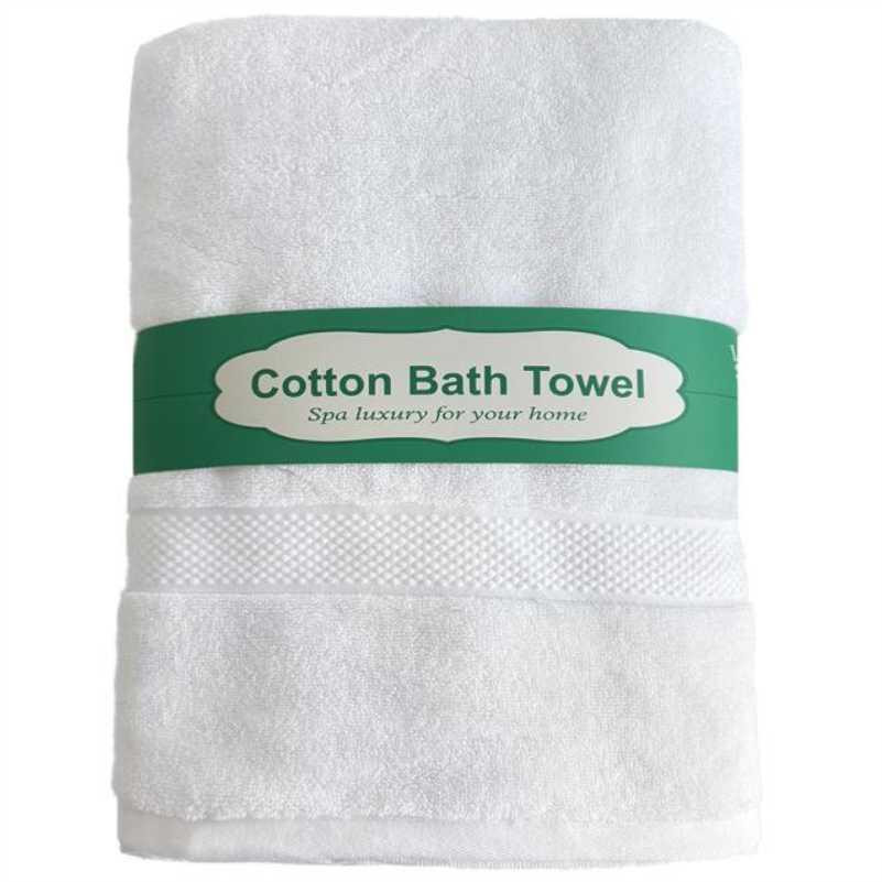 Рушник XL Lovely Svi (80 на160 см) - бавовна /махра - 600 GSM- Білий (320124) Київ - фото 1