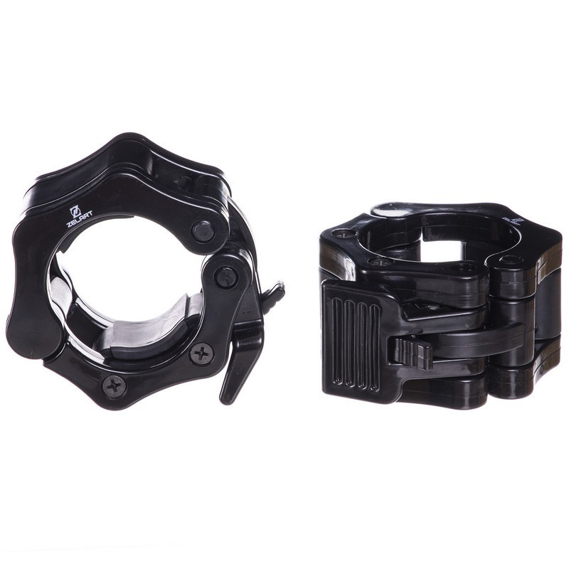 Замки для грифа з фіксатором Zelart-2725 2 шт 51 мм Київ - фото 1