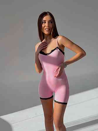 Женский стильный романтичный комбинезон микродайвинг Черный Одесса