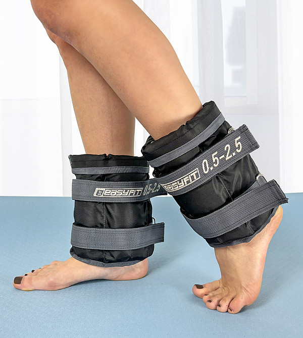 EasyFit Обтяжувачі для ніг та рук EasyFit набірні 0,5-2,5 кг (пара) Коломыя - изображение 1