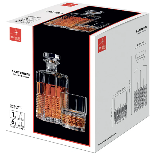 Набір для віскі Novecento 7 предметів BORMIOLI ROCCO Житомир