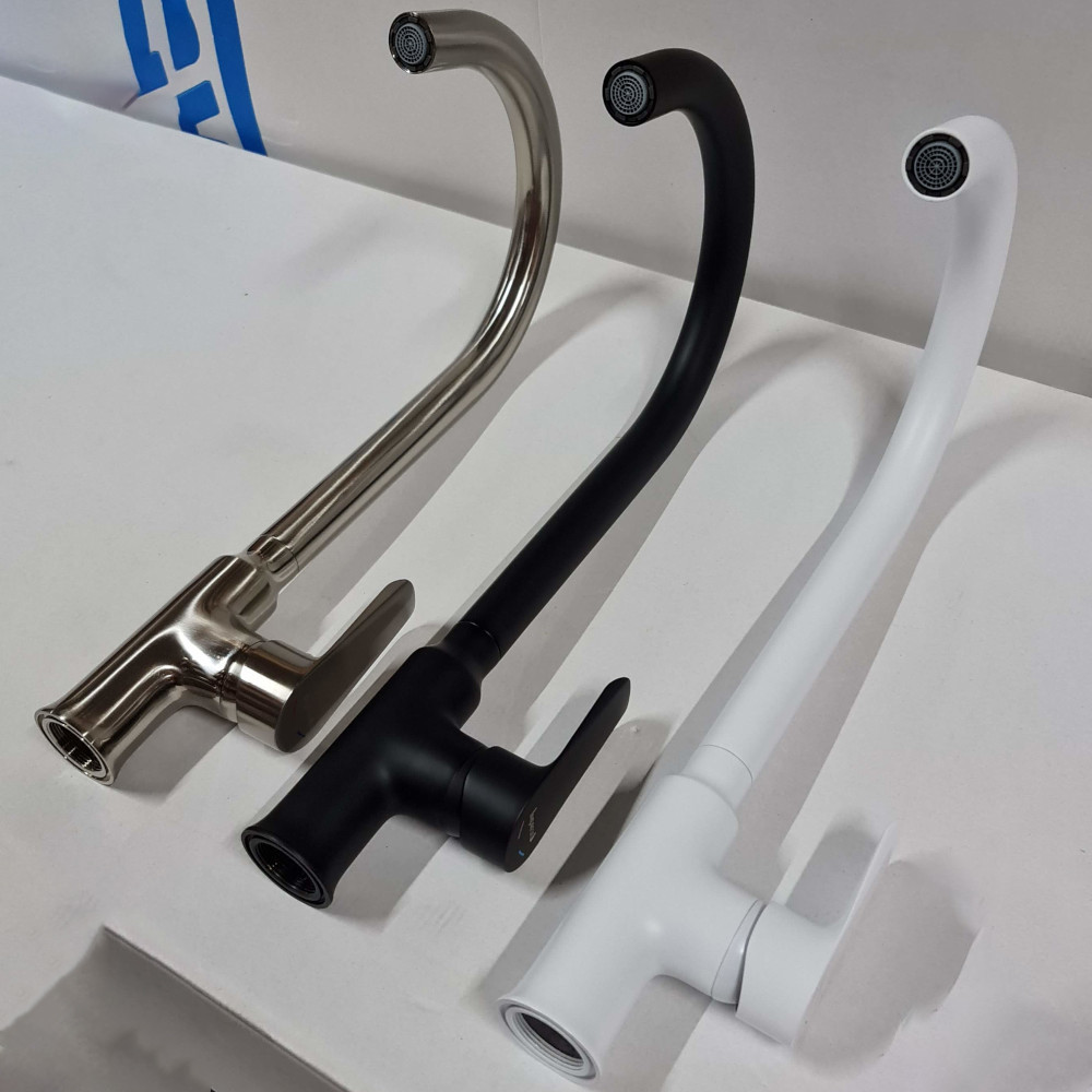 Змішувач для кухні IMPRESE VACLAV білий f03406403AA Київ - фото 4