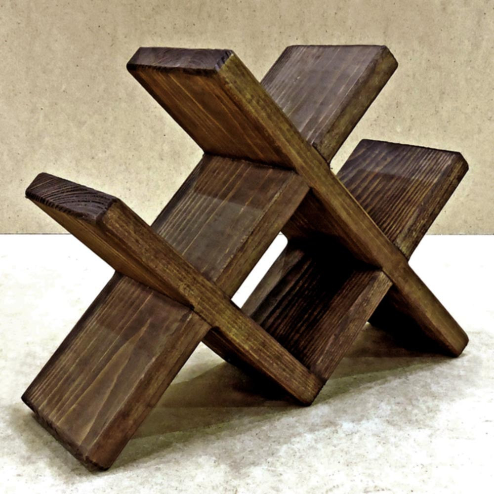 Настольная винная полка 